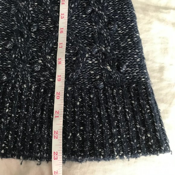 Kate Spade Chunky Cable Knit Bell Sleeve Sweater - Picture 9 of 10